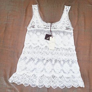 Macrame Lace Blouse from  L'Affaire, M